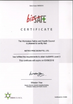 Bizsafe Certifcation